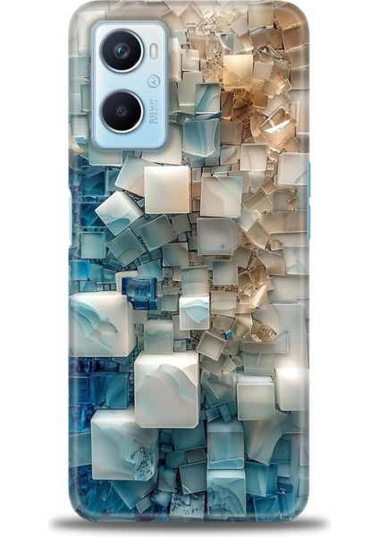 Oppo A96 4g Kılıf Hd Baskılı Kılıf + Seramik Tam Kaplayan Ekran Koruyucu 326