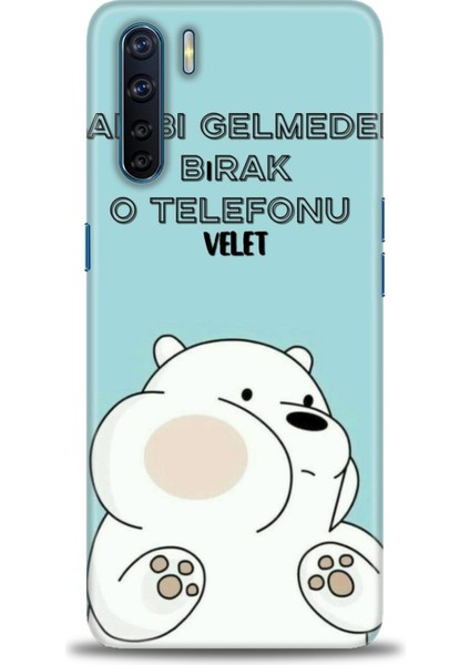 Oppo A91 Kılıf Hd Baskılı Kılıf + Seramik Tam Kaplayan Ekran Koruyucu 160