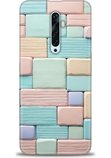 Oppo Reno 2z Kılıf Hd Baskılı Kılıf + Seramik Tam Kaplayan Ekran Koruyucu 440