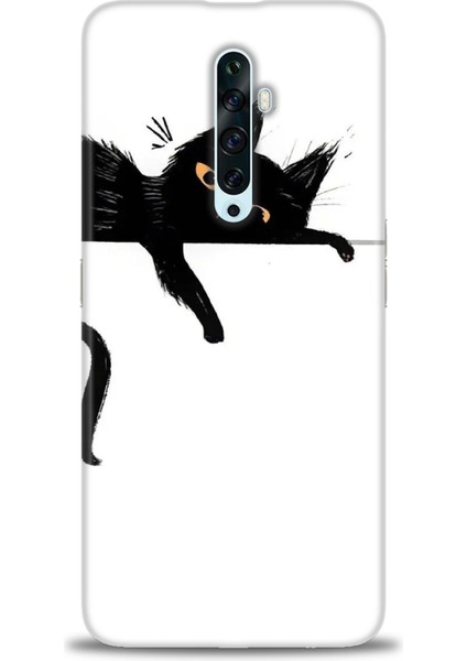 Oppo Reno 2z Kılıf Hd Baskılı Kılıf + Seramik Tam Kaplayan Ekran Koruyucu 63