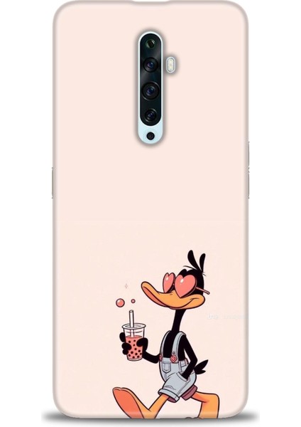 Oppo Reno 2z Kılıf Hd Baskılı Kılıf + Seramik Tam Kaplayan Ekran Koruyucu 407
