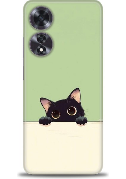 Oppo A60 Kılıf Hd Baskılı Kılıf + Seramik Tam Kaplayan Ekran Koruyucu 68