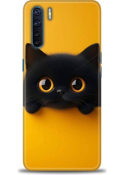 Oppo A91 Kılıf Hd Baskılı Kılıf + Seramik Tam Kaplayan Ekran Koruyucu 64