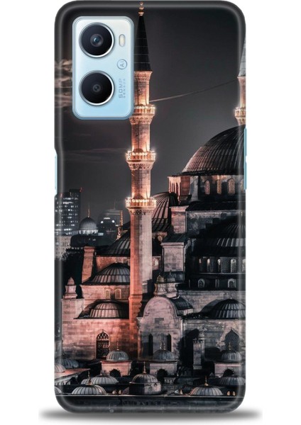 Oppo A96 4g Kılıf Hd Baskılı Kılıf + Seramik Tam Kaplayan Ekran Koruyucu 230