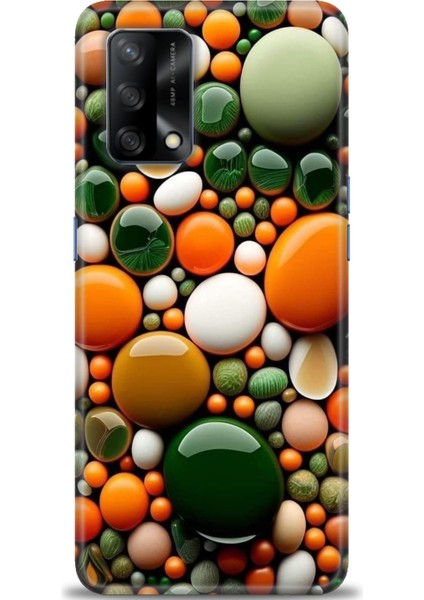 Oppo A74 Kılıf Hd Baskılı Kılıf + Seramik Tam Kaplayan Ekran Koruyucu 348