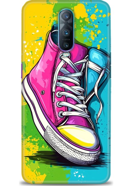 Oppo RX17 Pro Kılıf Hd Baskılı Kılıf + Seramik Tam Kaplayan Ekran Koruyucu 441