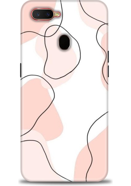 Oppo Ax7 Kılıf Hd Baskılı Kılıf + Seramik Tam Kaplayan Ekran Koruyucu 180