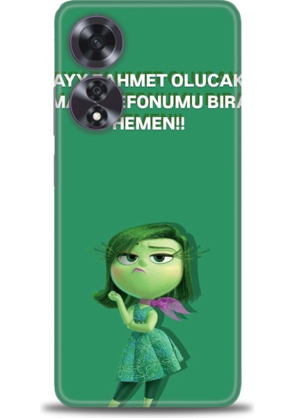 Oppo A60 Kılıf Hd Baskılı Kılıf + Seramik Tam Kaplayan Ekran Koruyucu 154