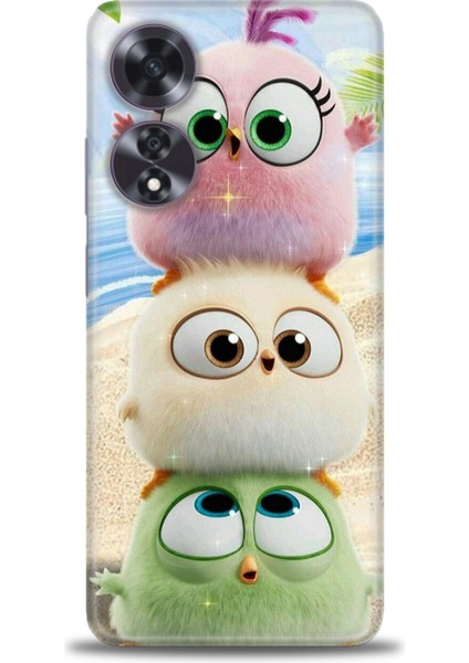 Oppo A60 Kılıf Hd Baskılı Kılıf + Seramik Tam Kaplayan Ekran Koruyucu 366