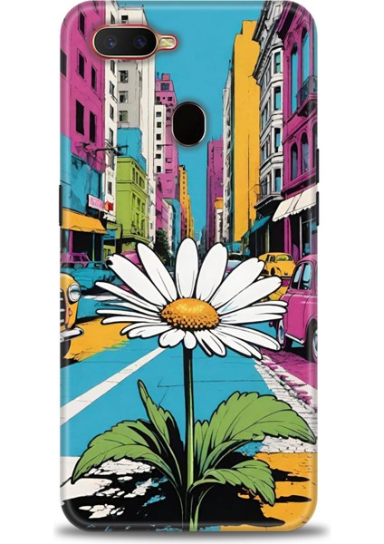 Oppo Ax7 Kılıf Hd Baskılı Kılıf + Seramik Tam Kaplayan Ekran Koruyucu 443