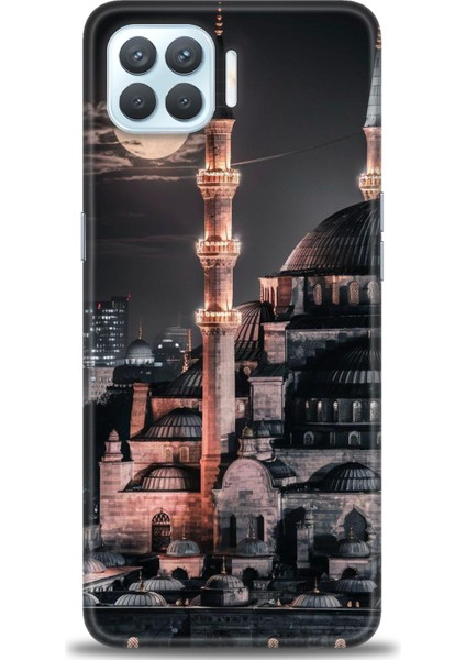 Oppo Reno 4 Lite Kılıf Hd Baskılı Kılıf + Seramik Tam Kaplayan Ekran Koruyucu 230