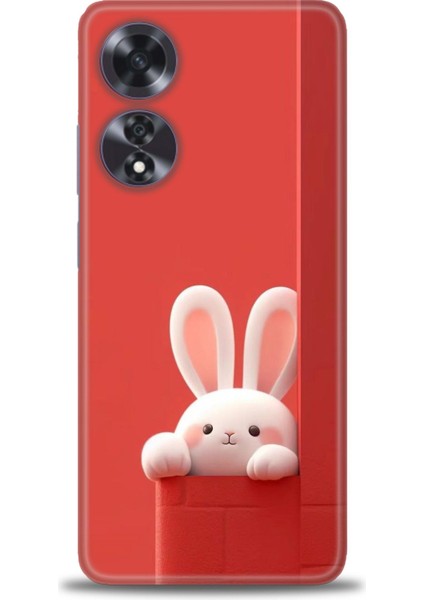 Oppo A60 Kılıf Hd Baskılı Kılıf + Seramik Tam Kaplayan Ekran Koruyucu 77