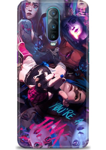 Oppo RX17 Pro Kılıf Hd Baskılı Kılıf + Seramik Tam Kaplayan Ekran Koruyucu 278