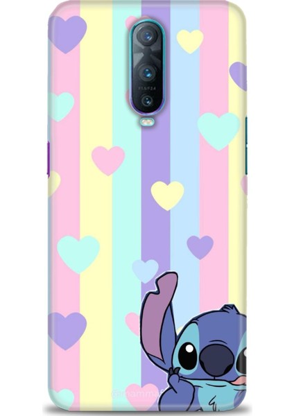 Oppo RX17 Pro Kılıf Hd Baskılı Kılıf + Seramik Tam Kaplayan Ekran Koruyucu 494