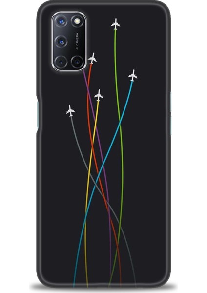 Oppo A72 Kılıf Hd Baskılı Kılıf + Seramik Tam Kaplayan Ekran Koruyucu 385