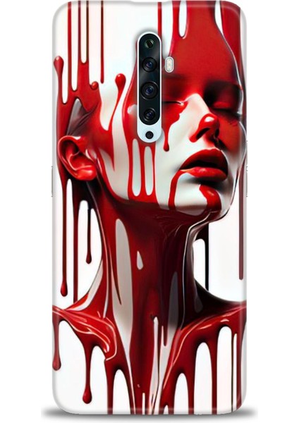 Oppo Reno 2z Kılıf Hd Baskılı Kılıf + Seramik Tam Kaplayan Ekran Koruyucu 150