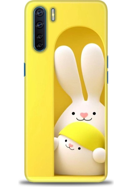 Oppo A91 Kılıf Hd Baskılı Kılıf + Seramik Tam Kaplayan Ekran Koruyucu 72