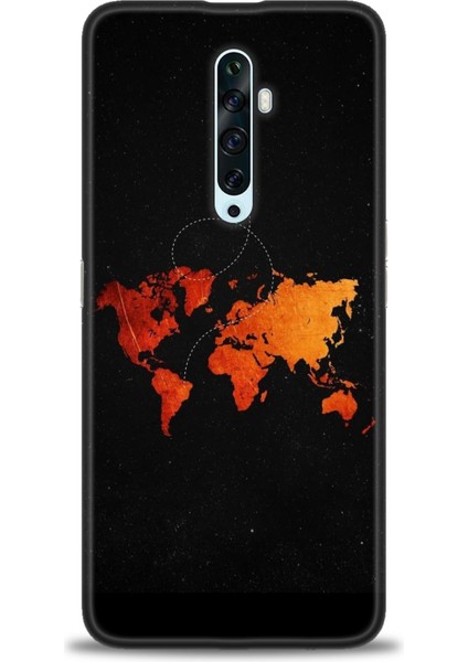 Oppo Reno 2z Kılıf Hd Baskılı Kılıf + Seramik Tam Kaplayan Ekran Koruyucu 384