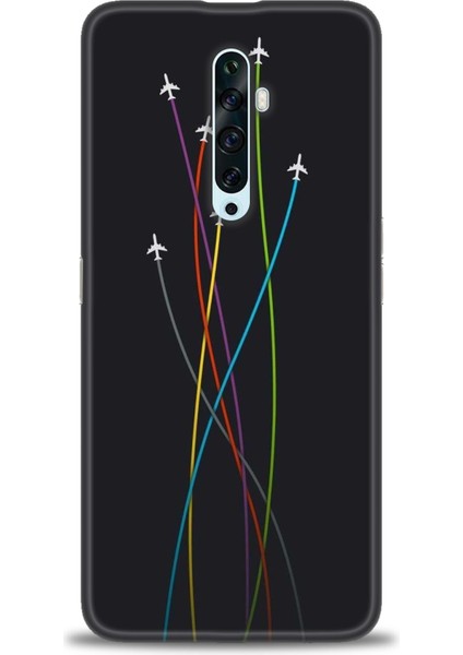 Oppo Reno 2z Kılıf Hd Baskılı Kılıf + Seramik Tam Kaplayan Ekran Koruyucu 385