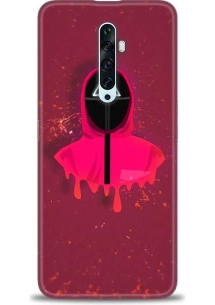 Oppo Reno 2z Kılıf Hd Baskılı Kılıf + Seramik Tam Kaplayan Ekran Koruyucu 287