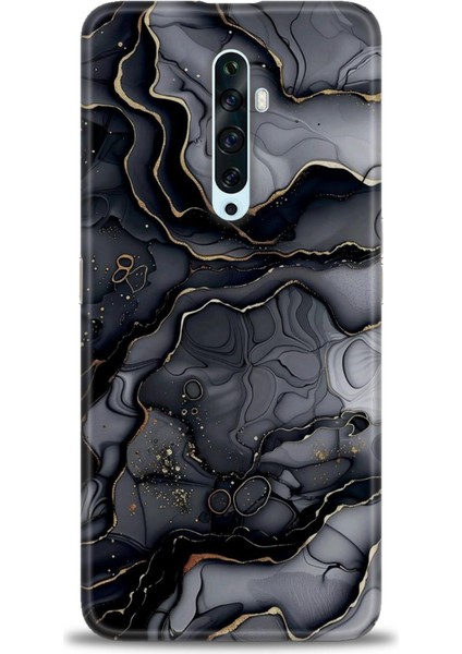 Oppo Reno 2z Kılıf Hd Baskılı Kılıf + Seramik Tam Kaplayan Ekran Koruyucu 314