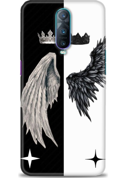 Oppo RX17 Pro Kılıf Hd Baskılı Kılıf + Seramik Tam Kaplayan Ekran Koruyucu 145