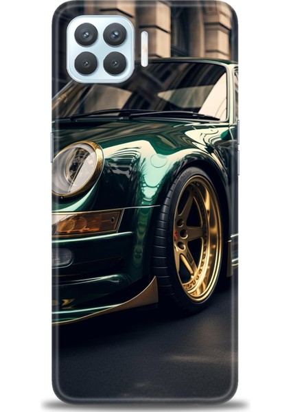 Oppo Reno 4 Lite Kılıf Hd Baskılı Kılıf + Seramik Tam Kaplayan Ekran Koruyucu 486