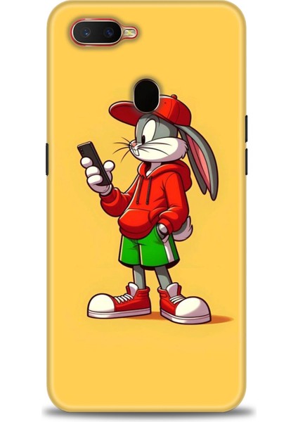 Oppo Ax7 Kılıf Hd Baskılı Kılıf + Seramik Tam Kaplayan Ekran Koruyucu 401