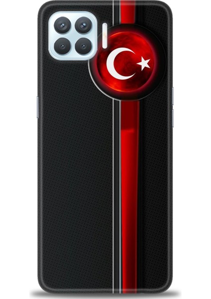 Oppo Reno 4 Lite Kılıf Hd Baskılı Kılıf + Seramik Tam Kaplayan Ekran Koruyucu 32
