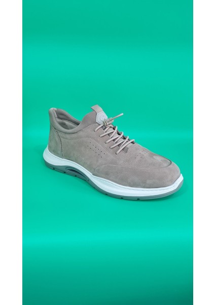 Lastik Bağlı Streçli O Yay Sistemli Kat Deri Model Erkek Casual Ayakkabı Y2844-8225