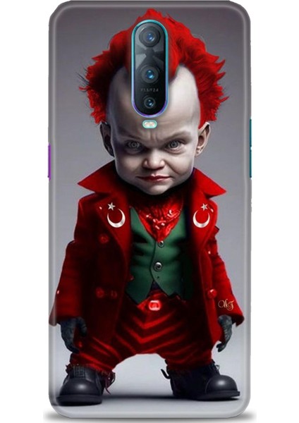 Oppo RX17 Pro Kılıf Hd Baskılı Kılıf + Seramik Tam Kaplayan Ekran Koruyucu 248