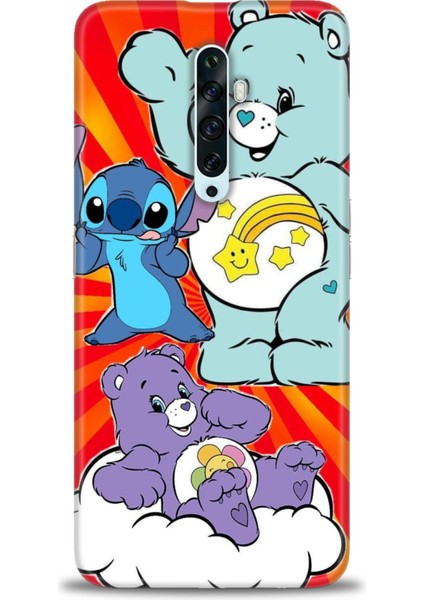 Oppo Reno 2z Kılıf Hd Baskılı Kılıf + Seramik Tam Kaplayan Ekran Koruyucu 492