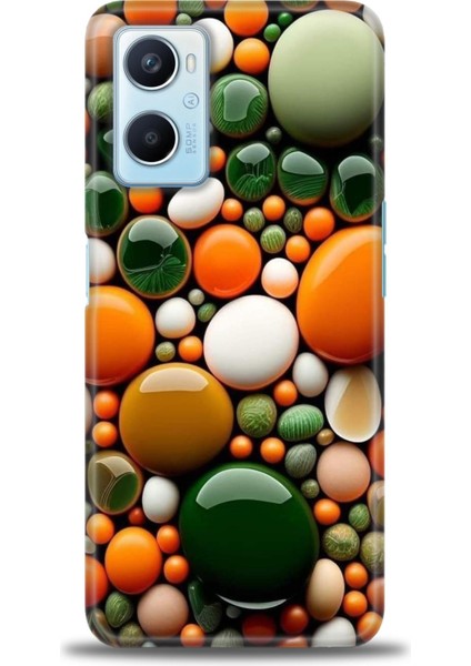 Oppo A96 4g Kılıf Hd Baskılı Kılıf + Seramik Tam Kaplayan Ekran Koruyucu 348