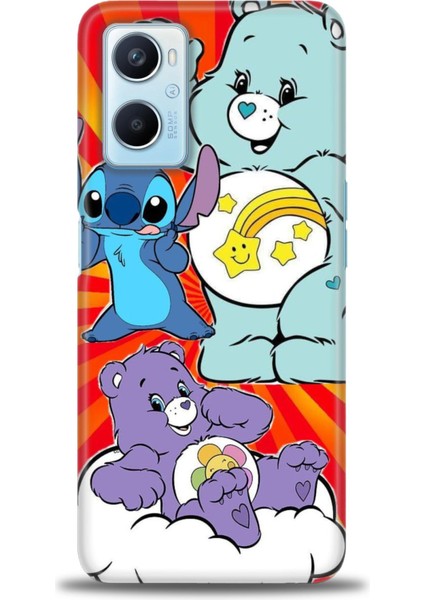 Oppo A96 4g Kılıf Hd Baskılı Kılıf + Seramik Tam Kaplayan Ekran Koruyucu 492