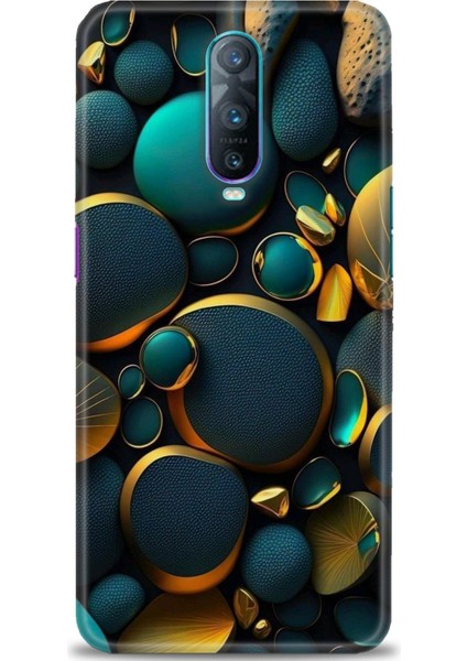 Oppo RX17 Pro Kılıf Hd Baskılı Kılıf + Seramik Tam Kaplayan Ekran Koruyucu 345