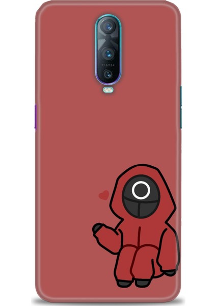 Oppo RX17 Pro Kılıf Hd Baskılı Kılıf + Seramik Tam Kaplayan Ekran Koruyucu 288