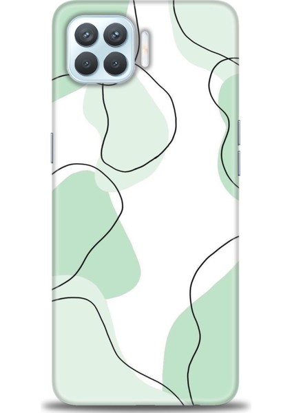 Oppo Reno 4 Lite Kılıf Hd Baskılı Kılıf + Seramik Tam Kaplayan Ekran Koruyucu 175