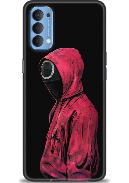 Oppo Reno 4 Kılıf Hd Baskılı Kılıf + Seramik Tam Kaplayan Ekran Koruyucu 282