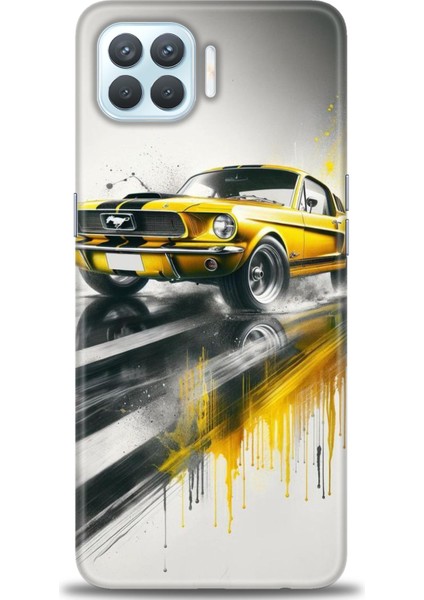 Oppo Reno 4 Lite Kılıf Hd Baskılı Kılıf + Seramik Tam Kaplayan Ekran Koruyucu 108