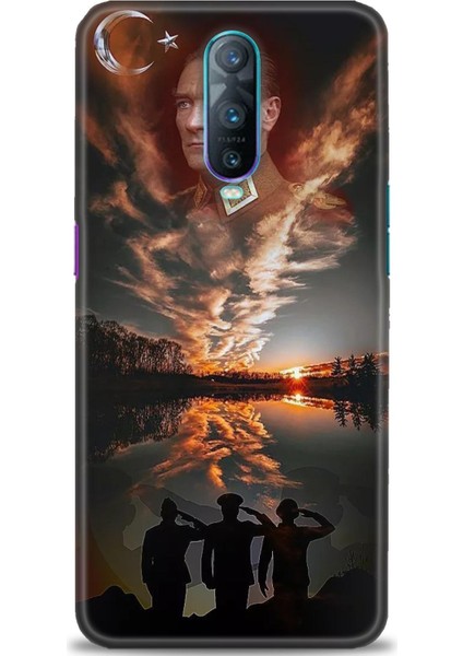 Oppo RX17 Pro Kılıf Hd Baskılı Kılıf + Seramik Tam Kaplayan Ekran Koruyucu 26