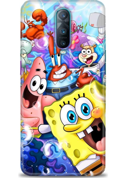 Oppo RX17 Pro Kılıf Hd Baskılı Kılıf + Seramik Tam Kaplayan Ekran Koruyucu 455