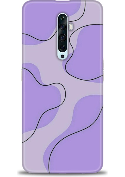 Oppo Reno 2z Kılıf Hd Baskılı Kılıf + Seramik Tam Kaplayan Ekran Koruyucu 176