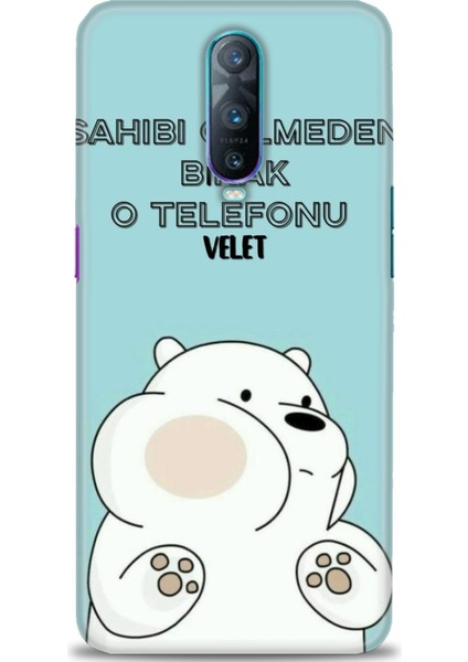 Oppo RX17 Pro Kılıf Hd Baskılı Kılıf + Seramik Tam Kaplayan Ekran Koruyucu 160