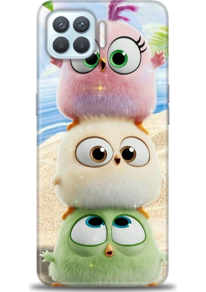 Oppo Reno 4 Lite Kılıf Hd Baskılı Kılıf + Seramik Tam Kaplayan Ekran Koruyucu 366