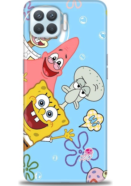 Oppo Reno 4 Lite Kılıf Hd Baskılı Kılıf + Seramik Tam Kaplayan Ekran Koruyucu 452