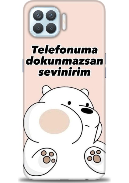 Oppo Reno 4 Lite Kılıf Hd Baskılı Kılıf + Seramik Tam Kaplayan Ekran Koruyucu 158