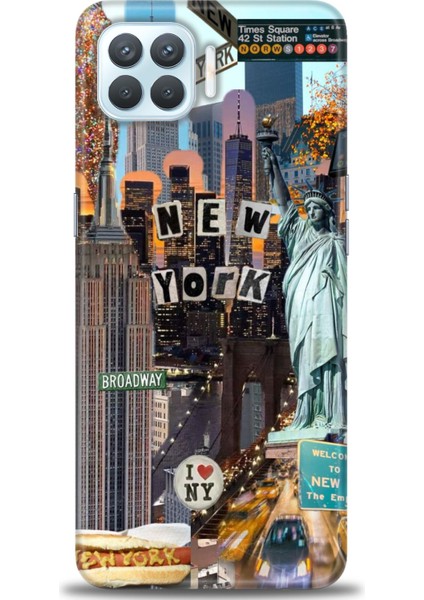 Oppo Reno 4 Lite Kılıf Hd Baskılı Kılıf + Seramik Tam Kaplayan Ekran Koruyucu 265