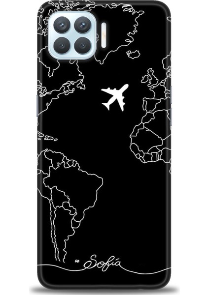 Oppo Reno 4 Lite Kılıf Hd Baskılı Kılıf + Seramik Tam Kaplayan Ekran Koruyucu 382