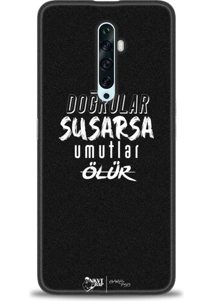 Oppo Reno 2z Kılıf Hd Baskılı Kılıf + Seramik Tam Kaplayan Ekran Koruyucu 395