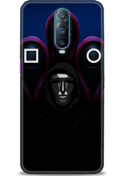 Oppo RX17 Pro Kılıf Hd Baskılı Kılıf + Seramik Tam Kaplayan Ekran Koruyucu 283